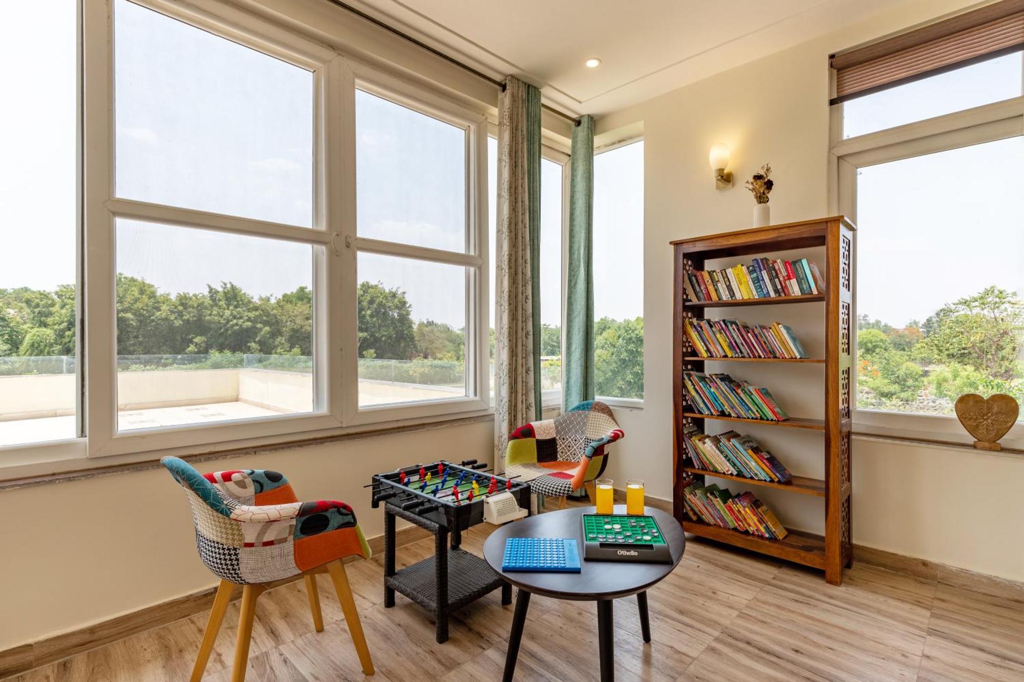 Alaya Stays Raga 2Bhk Farmstay With An Entertainment Lounge Sohna Exterior foto